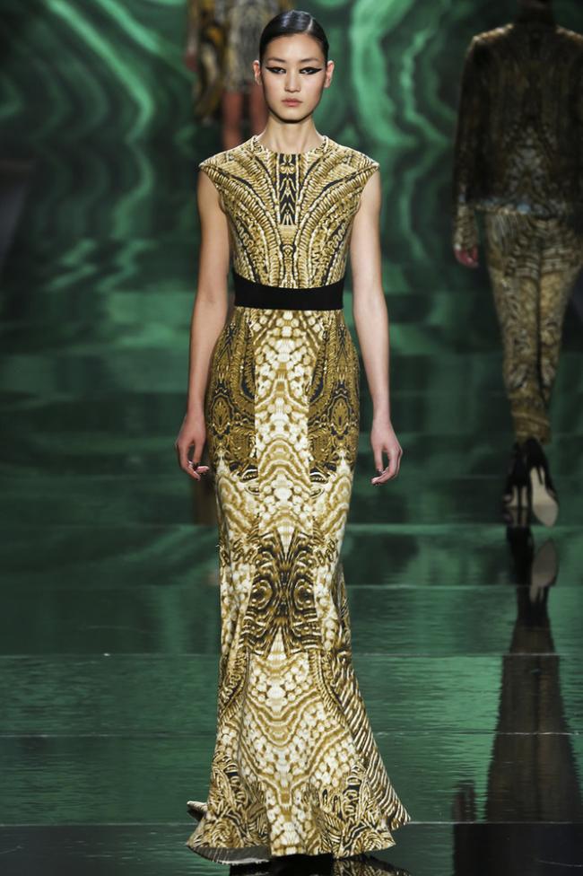 Monique Lhuillier: collection autumn-winter 2013-2014