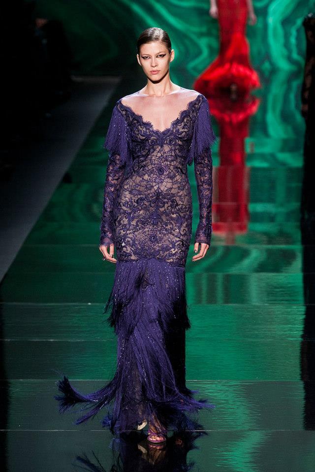 Monique Lhuillier: collection autumn-winter 2013-2014