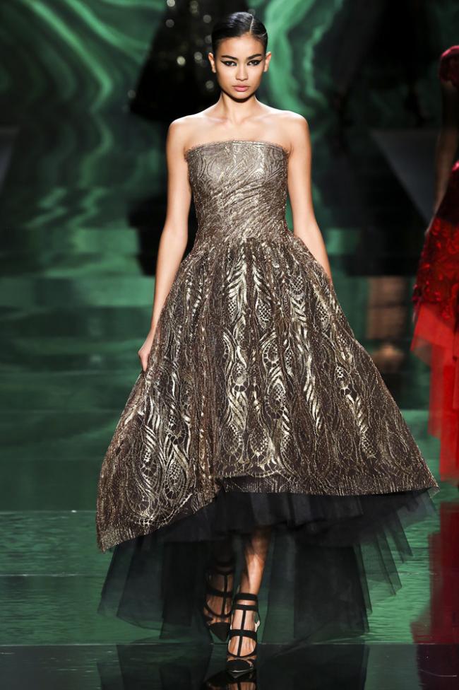 Monique Lhuillier: collection autumn-winter 2013-2014