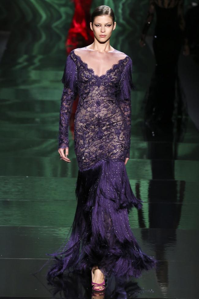 Monique Lhuillier: collection autumn-winter 2013-2014