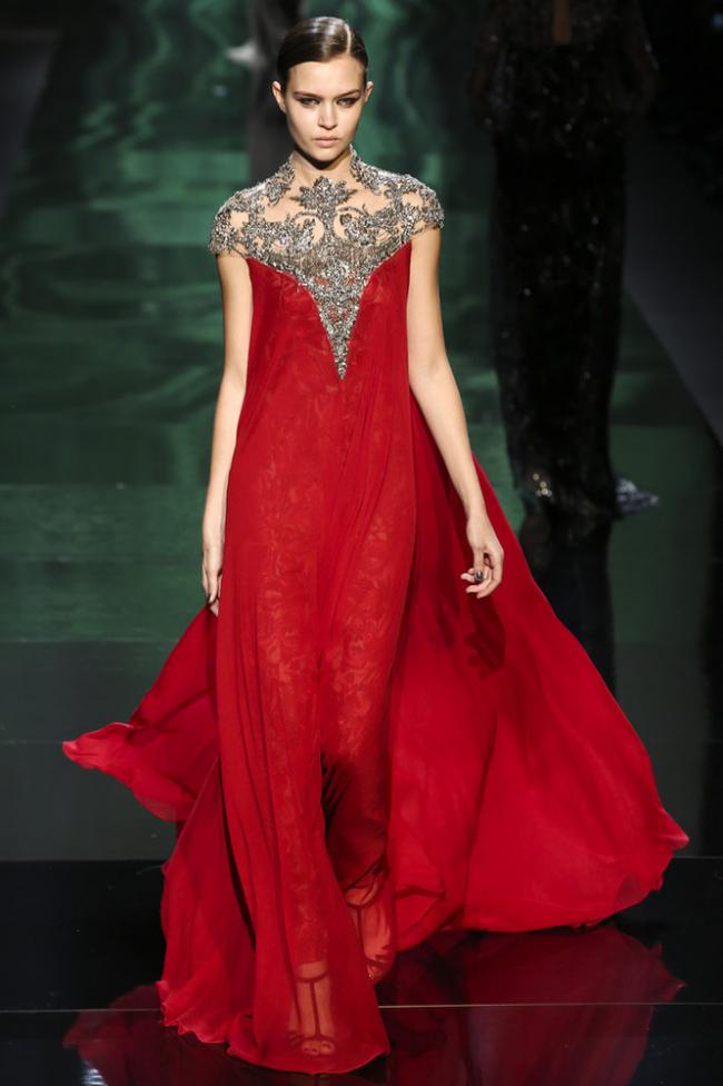 Monique Lhuillier: collection autumn-winter 2013-2014