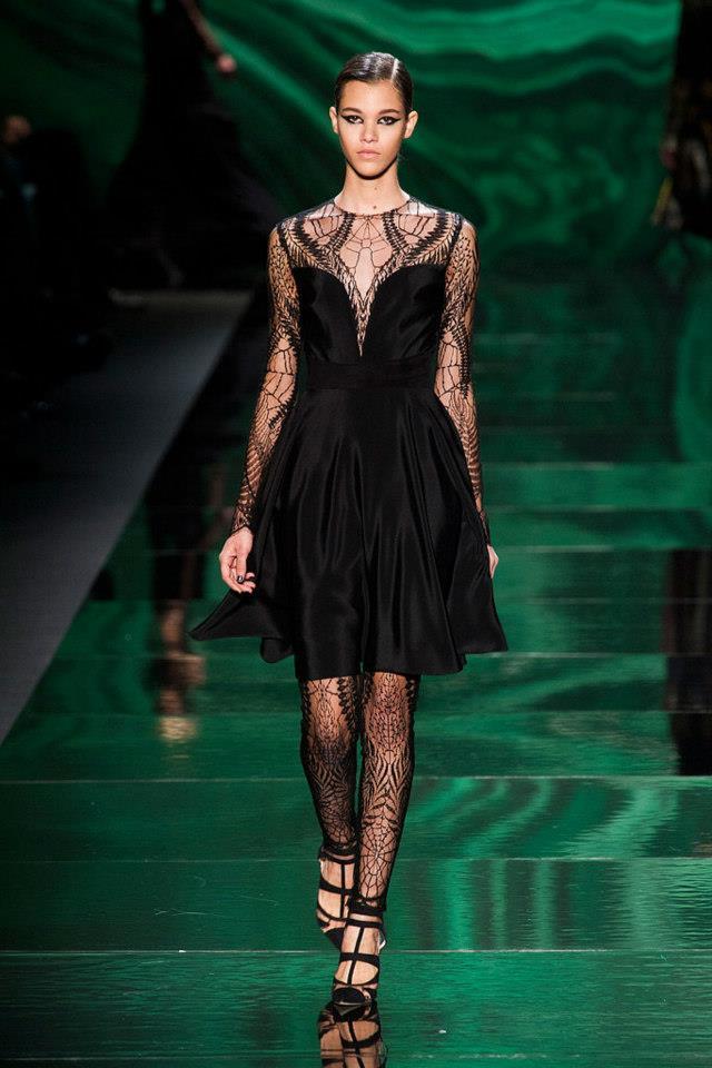 Monique Lhuillier: collection autumn-winter 2013-2014