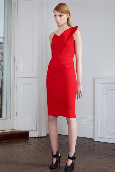 Roland Mouret Pre-Fall 2013. Wool, Paris and disco!