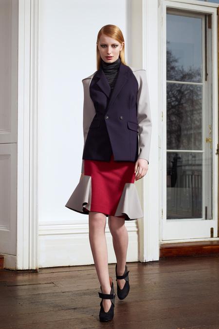 Roland Mouret Pre-Fall 2013. Wool, Paris and disco!