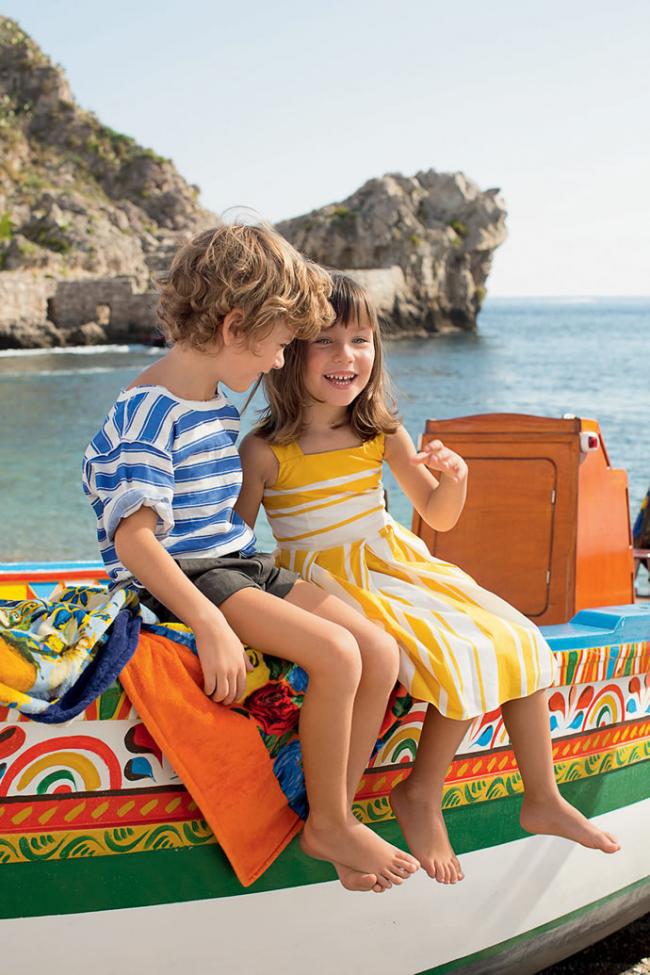 The solar childhood from Dolce & Gabbana