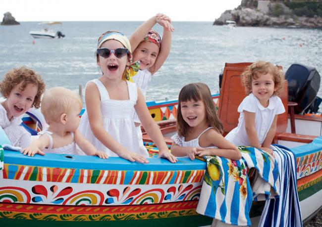 The solar childhood from Dolce & Gabbana