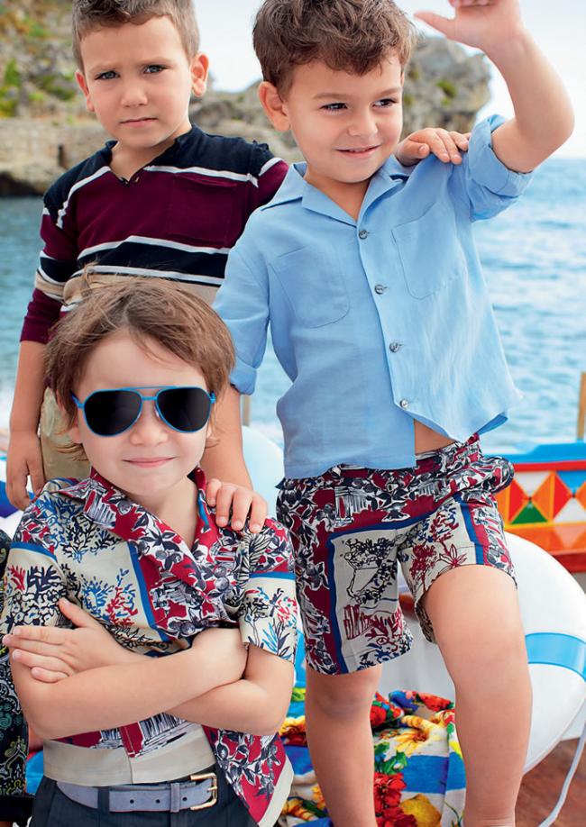 The solar childhood from Dolce & Gabbana