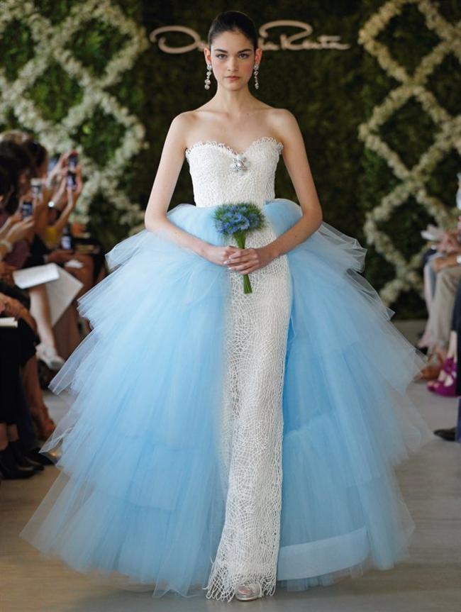 Wedding tenderness from Oscar de la Renta