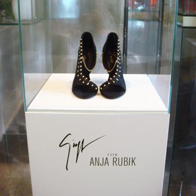 Capsular Footwear Anja Rubik for Giuseppe Zanotti