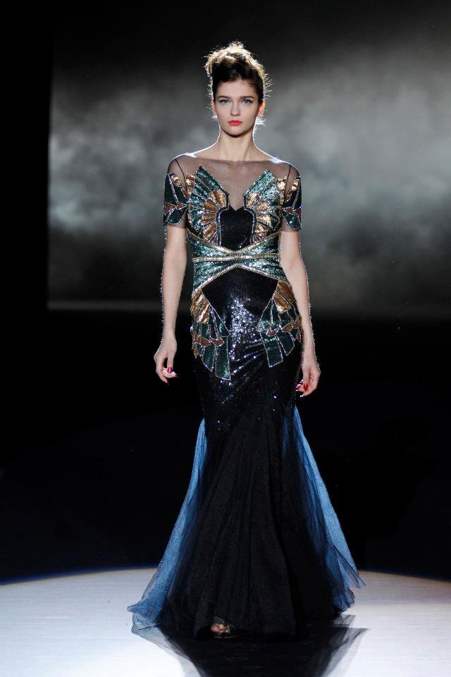 Badgley Mischka collection autumn-winter 2013-2014