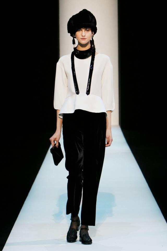 Giorgio Armani collection autumn-winter 2013-2014