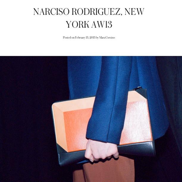 Clothes Narciso Rodriguez Fall/Winter 2013/14