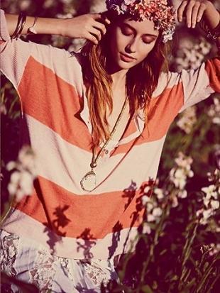 We celebrate arrival of spring together with Free People