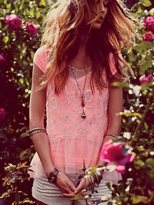 We celebrate arrival of spring together with Free People