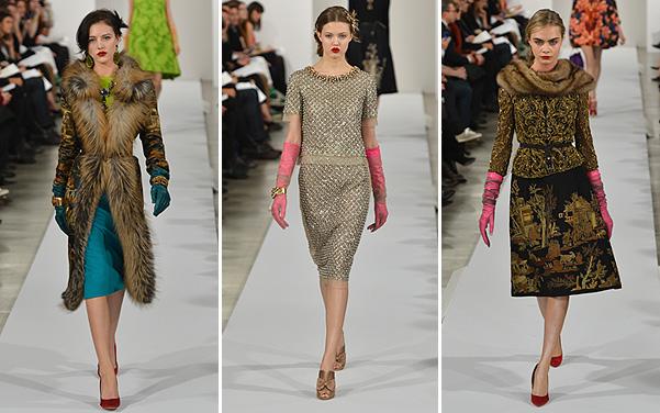 Galliano return, or new autumn of Oscar de la Renta