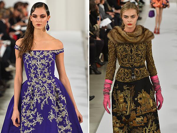 Galliano return, or new autumn of Oscar de la Renta